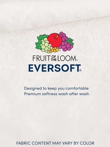 Miniatura 6 de Fruit of The Loom Men's Crew Tee Undershirts, Moisture Wicking & Tag Free, Also Available in Big & Tall