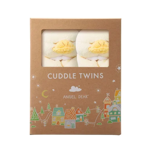 Miniatura 11 de Set de muñecos para abrazar Angel Dear, Cuddle Twins., Cordero rosado