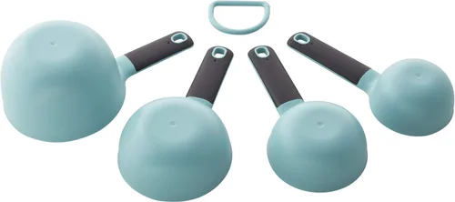 Miniatura 3 de KitchenAid Vasos medidores, juego de 4, Aqua Sky aguamarina (Aqua Sky)