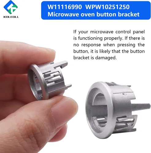 Miniatura 4 de W11116990 W10251250 4545956 AP6245903 PS12114309 EAP12114309 Soporte de botón de microondas para microondas IBMS1455DS00 IBMS1455DS01 IBMS1455VS01 34