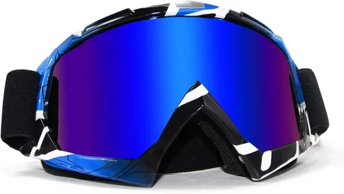 Miniatura 21 de Gafas de motocross - Gafas para motocicleta de tierra para hombres, mujeres y jóvenes - MX para todoterreno, conducción en pistas y carreras