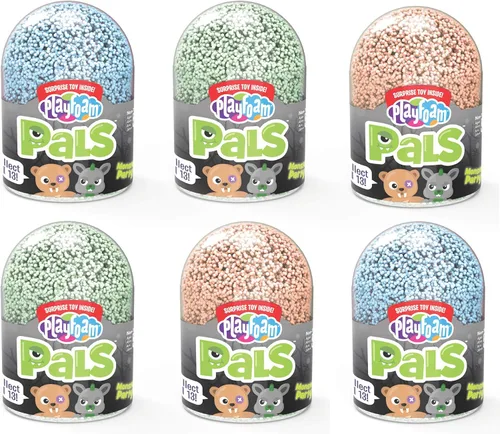 Educational Insights Playfoam Pals Monster Party - Paquete de 6, juguete sensorial para niños y niñas, a partir de 3 años
