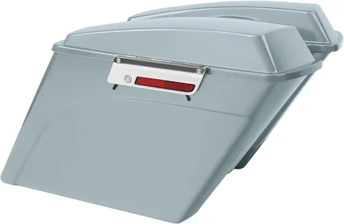 Miniatura 4 de TCMT Alforjas alargadas pintadas de 5 pulgadas para Harley Touring Street Glide 2008-2010 Road Glide Road King Electra Glide Ultra Classic 93-13