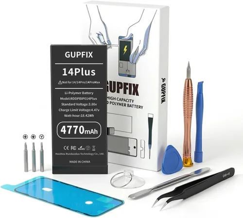 Miniatura 22 de Batería de diagnóstico para iPhone 13 sin advertencia de parte desconocida emergente, 3500 mAh de alta capacidad de polímero de litio recargable