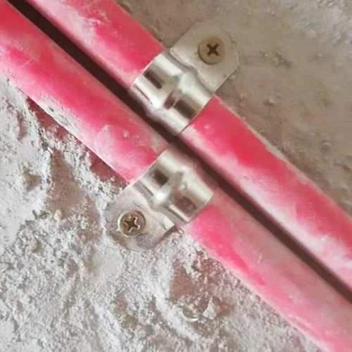 Miniatura 9 de Correa de tubo de soporte rígida de 1.5 pulgadas, abrazadera de correa de tubo en U de 2 agujeros, soporte en U de correa de acero inoxidable