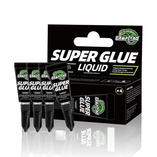 Súper pegamento líquido para plástico, madera, cuero, joyas, papel, 2610 PSI Fuerza multiusos Mini CA adhesivo de un solo uso para reparaciones