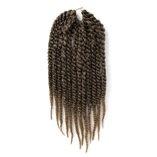 Miniatura 2 de OneDor 6 paquetes de extensiones de cabello trenzado de ganchillo de 18 pulgadas, trenzas de ganchillo senegalesas Mambo para trenzar el cabello