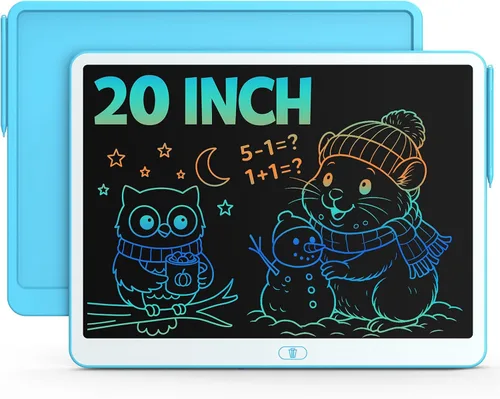 Miniatura 22 de Bravokids Juguetes para niñas y niños de 3 a 6 años, tableta de escritura LCD tablero de dibujo de 10 pulgadas, almohadillas de dibujo electrónicas