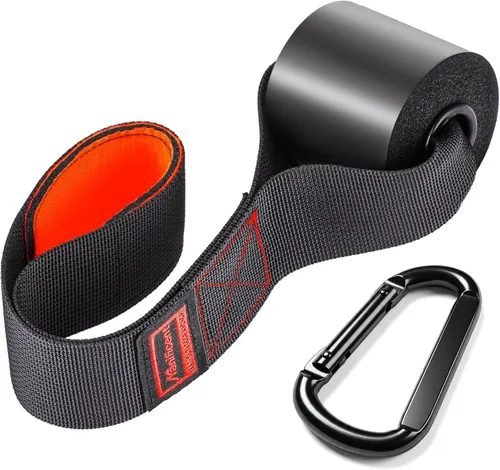 Miniatura 8 de Manificent Anclaje de Puerta para Bandas de Resistencia, Sistema de Anclaje de Puerta Acolchado de Servicio Pesado con Gancho de Puerta, Accesorio