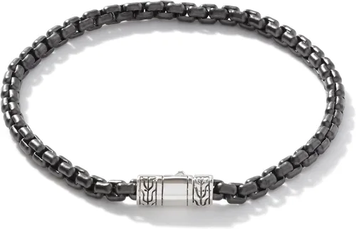 Miniatura 5 de John Hardy Pulsera de cadena de caja de 0.157 in para hombre, colección de cadena clásica