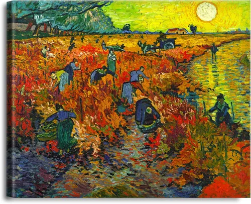Miniatura 250 de A&T ARTWORK Noche estrellada sobre el Ródano de Vincent Van Gogh. Tamaño del marco: 36 x 30 pulgadas, tamaño de la imagen: 30 x 24 pulgadas