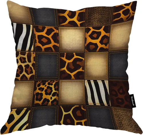 Miniatura 42 de Fundas de almohada de pintura artística, líneas abstractas amarillas y grises, fundas de almohada suaves, funda de cojín para sala de estar, cama