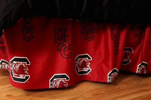 Miniatura 15 de College Covers Everything Comfy Nebraska Cornhuskers - Falda de cama con volantes, tamaño individual