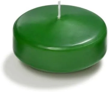 Miniatura 4 de yummi Caja de 18 velas flotantes color rojo rubí de 3 pulgadas