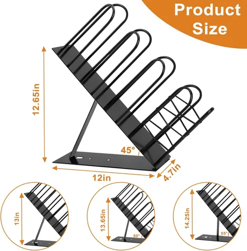 Miniatura 2 de Soporte de metal para tazas y tapas, dispensador de taza de café con 4 compartimentos, soporte para taza de café negro para encimera, organizador