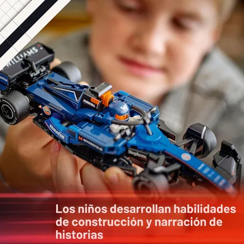 Miniatura 5 de LEGO Speed Champions Williams Racing FW46 F1 - Juego de construcción para niños, niños y niñas, a partir de 10 años, auto de juguete para fanáticos