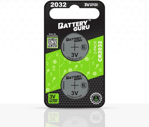 Miniatura 2 de Batería de repuesto para Honda Odyssey (2014-2022 Odyssey Remote Battery CR2032 Pack de 2) alimentado por BatteryGuru