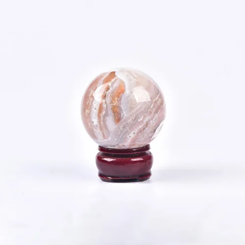 Miniatura 21 de JIC Gem Esfera de cristal de cuarzo Pietersite, bola de cristal decorativa azules y marrones dorados para meditación, decoraciones de mesa