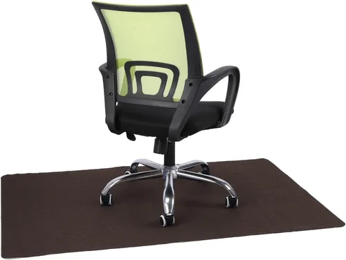Tapete para silla de oficina para sillas con ruedas, tapete antideslizante para silla de escritorio de oficina para pisos de madera dura, protector
