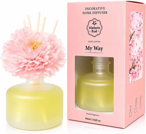 Miniatura 16 de Difusores de varillas para el hogar, aroma de lluvia de bambú 100ml (3.38oz) Aceite natural de larga duración para uso en el hogar, baño, oficina