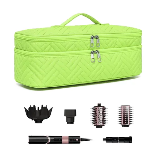 Miniatura 7 de Funda de transporte de doble capa para secador de pelo Revlon de un solo paso, bolsa de viaje para voluminizador/moldeador de cabello, caja