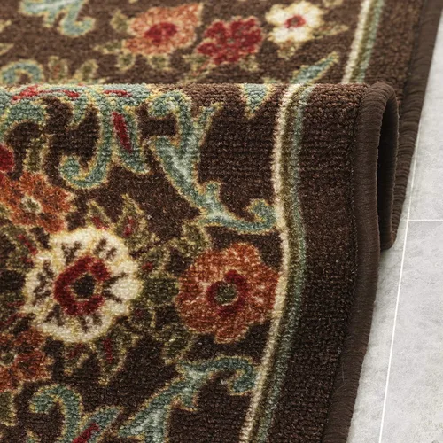 Miniatura 7 de Antep Rugs - Alfombras antideslizantes (no se desliza) 2 x 4 con respaldo de goma con diseño floral moderno de bajo perfil para cocina