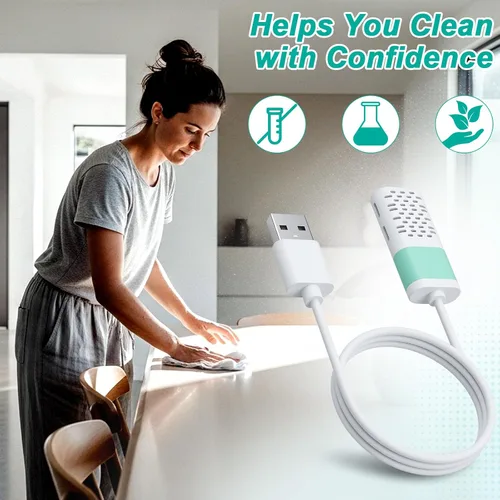 Miniatura 6 de 1 generador de hipoclorito de sodio con 1 caja de tiras de prueba de cloro y papel de prueba de PH, fabricante de electrolizador de agua