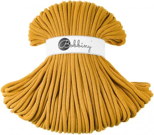 Miniatura 22 de Bobbiny - Cordón trenzado jumbo de 9 mm para macramé (color rojo vino), 108 yardas/330 pies