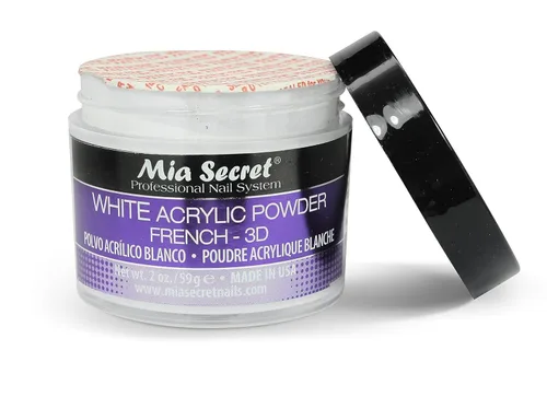 Miniatura 5 de Mia Secret Polvo acrílico blanco (2oz)