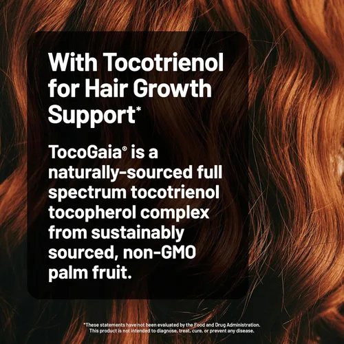 Miniatura 2 de NatureWise Multivitamínico líquido para el crecimiento del cabello para mujeres y hombres + Tocogaia para el crecimiento del cabello