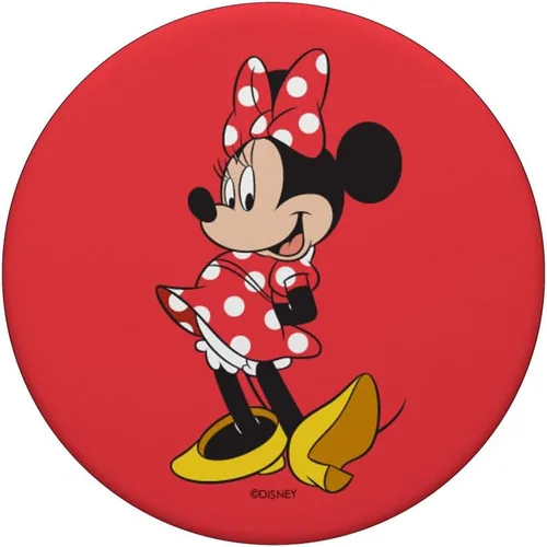Miniatura 3 de Disney Minnie Mouse Classic Pose on Red PopSockets PopGrip: agarre intercambiable para teléfonos y tabletas