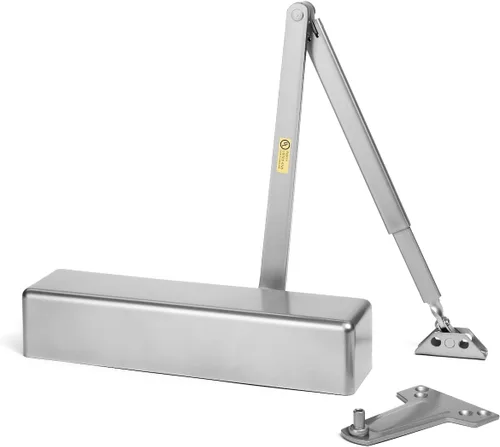 Miniatura 2 de Dynasty Hardware Cierrapuertas, Cierrapuertas Hidráulico Comercial de Servicio Pesado Grado 1, Cierre Automático, Tamaño de Resorte Ajustable 1-6