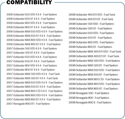 Miniatura 4 de OSIAS Conjunto de bomba de combustible para Can-Am 06-08 Outlander 400 500 650 800 Max 703500771