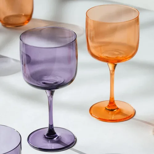 Miniatura 5 de Villeroy & Boch Par de copas de vino de albaricoque/agua