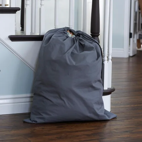 Miniatura 2 de Bolsa para ropa sucia de algodón natural extra grande, de Household Essentials