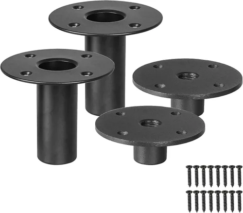 Miniatura 5 de Sound Town Par de adaptadores de soporte para altavoces, fundas adaptadoras M20 a 1.378 in para bridas de altavoces (par STSD-ADM)