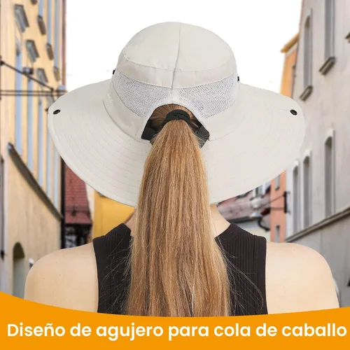 Miniatura 3 de PFFY Sun Beach Hats for Women Men UV Protection Wide Brim Foldable Fishing Sun Bucket Hat Outdoor Essentials