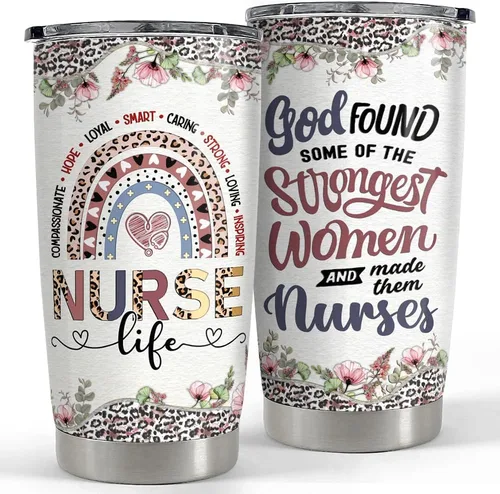 Miniatura 19 de SANDJEST Vaso irlandés de acero inoxidable con tapa de cruz celta de 20 onzas, regalos para mujeres, cumpleaños, Navidad Irish