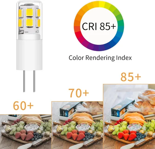 Miniatura 5 de I-SHUNFA Bombilla LED G4 CA 120V Blanco Frío Paquete de 10