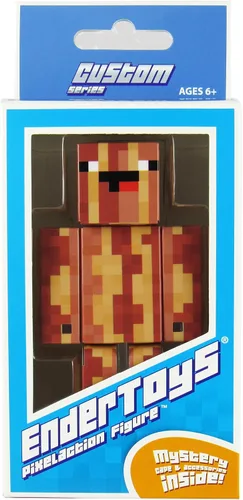 EnderToys - Figura de acción Derpy Bacón Crujiente Tocino crujiente Derpy