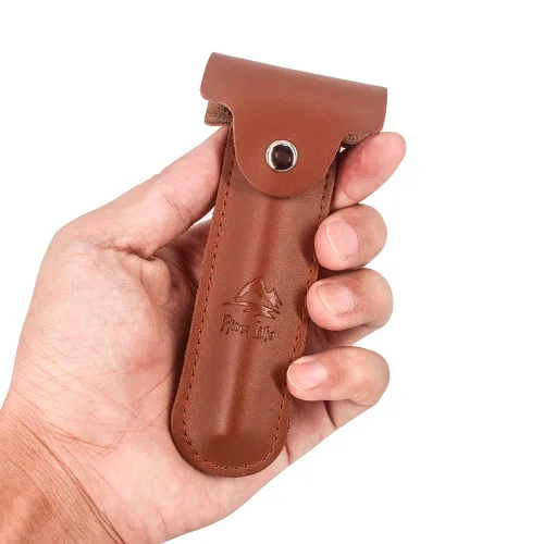 Miniatura 8 de River Lake RZ700 - Maquinilla de afeitar de seguridad clásica ajustable con mango largo (Razor con funda protectora y soporte)