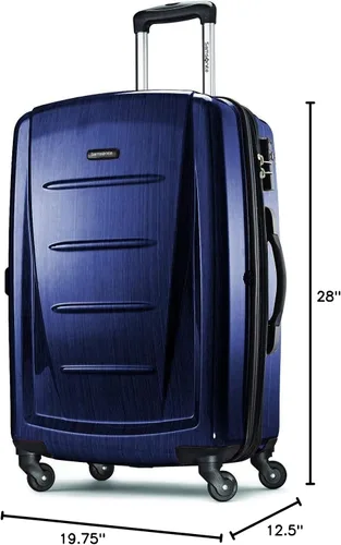 Miniatura 236 de Samsonite Winfield 2 Equipaje rígido con ruedas giratorias, Azul profundo, Juego de 3 piezas (20/24/28)
