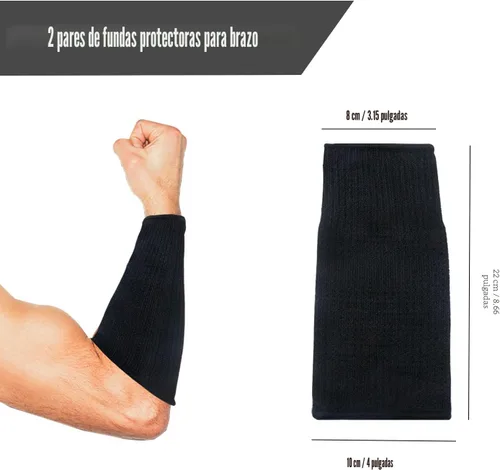 Miniatura 3 de REDANHA Mangas de Protección para Brazo Nivel 5 Protección Manga Resistente a Cortes y Quemadura Anti Abrasión Cubierta Protectora de Antebrazo
