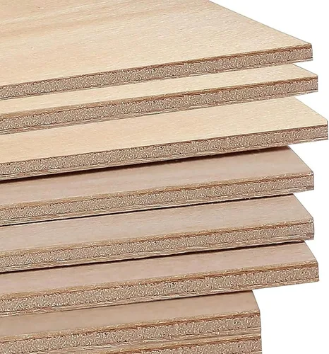 Miniatura 3 de KEILEOHO Paquete de 40 hojas de madera contrachapada de 4 x 8, tablero fino de madera contrachapada natural sin terminar de 1/16 pulgadas, hojas