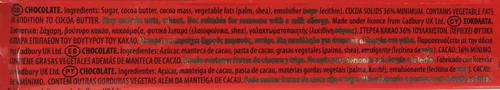 Miniatura 4 de Cadbury Bournville Barra de Chocolate Negro 6.35 oz