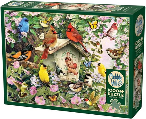Miniatura 2 de Cobble Hill - Rompecabezas de 1000 piezas para el hogar de verano, póster de muestra incluido