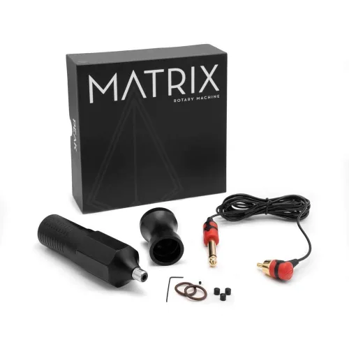 Miniatura 5 de Peak Máquina de tatuaje rotativa de pluma matricial - Rojo