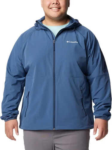 Miniatura 6 de Columbia Softshell con capucha Tall Heights para hombre