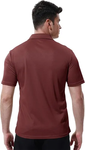 Miniatura 3 de YSENTO Polo para hombre, de manga corta, con cuello y bolsillo