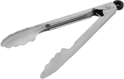 Miniatura 14 de KitchenAid Pinzas de acero inoxidable con punta de silicona, 12 pulgadas, Aqua Sky aguamarina (Aqua Sky)